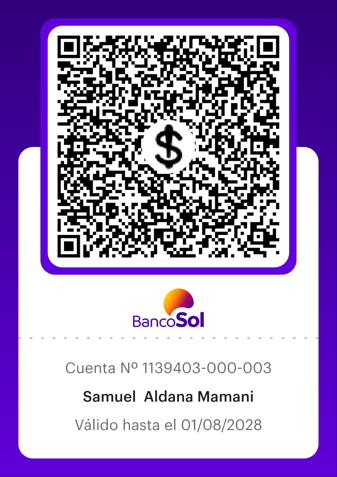 Código QR de Pago